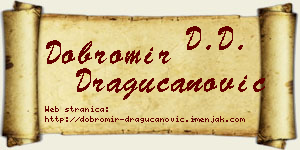 Dobromir Dragucanović vizit kartica